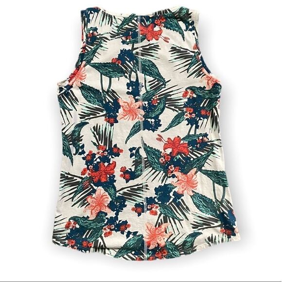 Patagonia Tropical Print Sleeveless Shirt Size Small - Picture 3 of 5